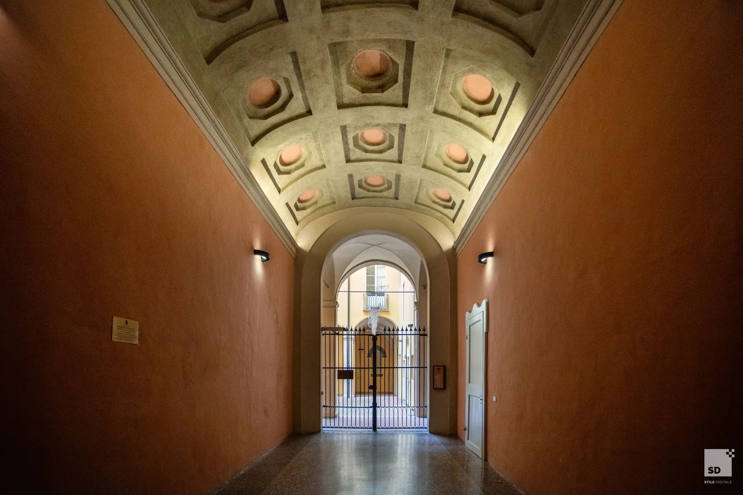 Dettaglio architettonico — Bocchi Historical Suite